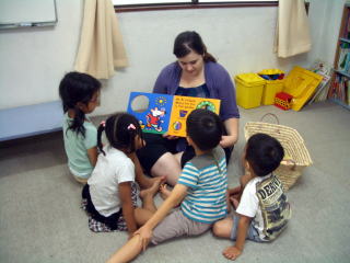 young kids learning